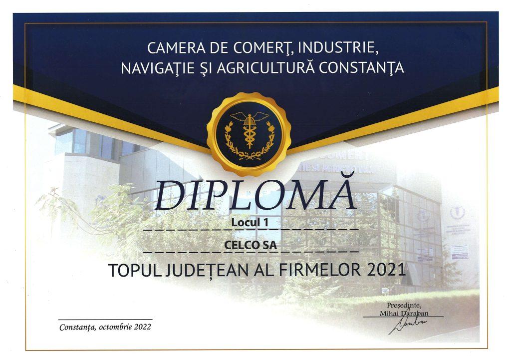 CCINA 2022 Trofeu de excelenta CELCO 2