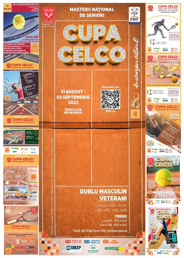 Afis Cupa CELCO 2023 editia 14 editia 3 in FRT