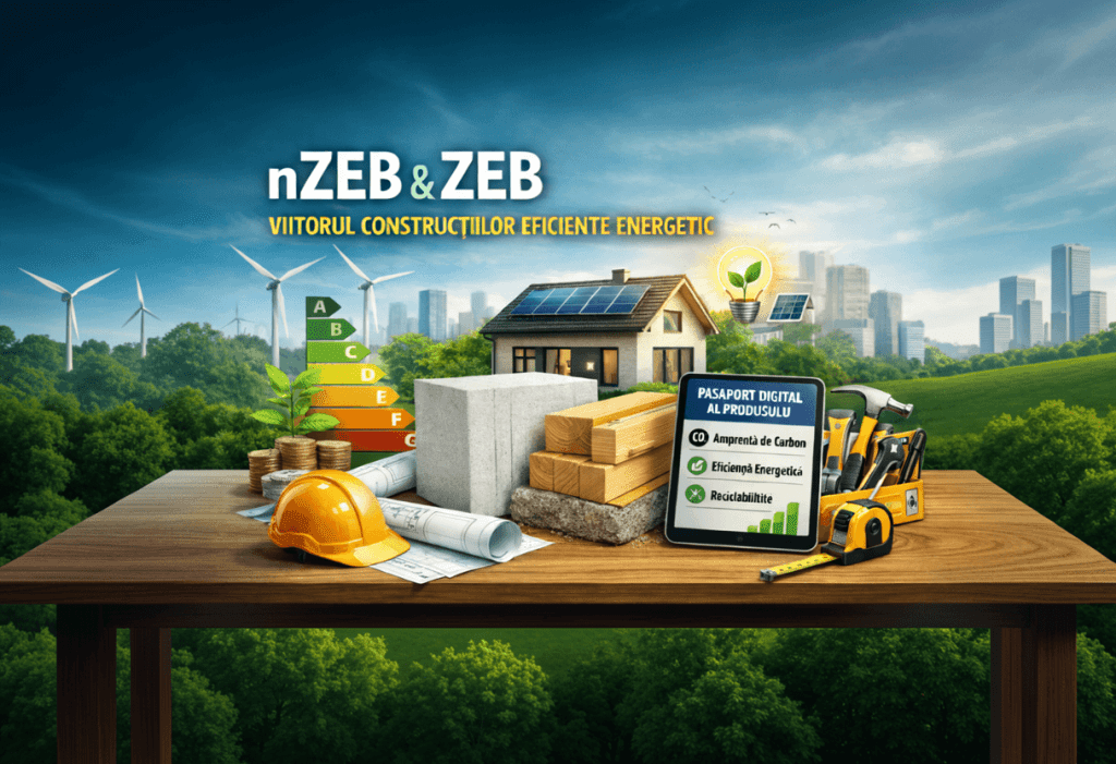 nZEB sau ZEB: Cum alegi materialele pentru o casă eficientă 100 de ani