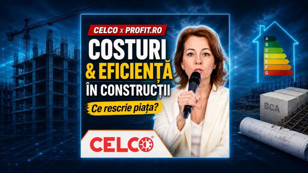 Irina Odor, CELCO, la Profit.ro: costurile și eficiența energetică rescriu piața construcțiilor