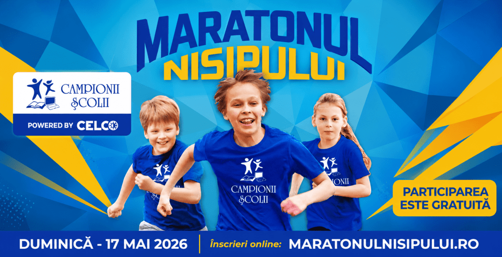 CELCO susține Maratonul Nisipului 2026 și inspiră noua generație prin sport și creativitate